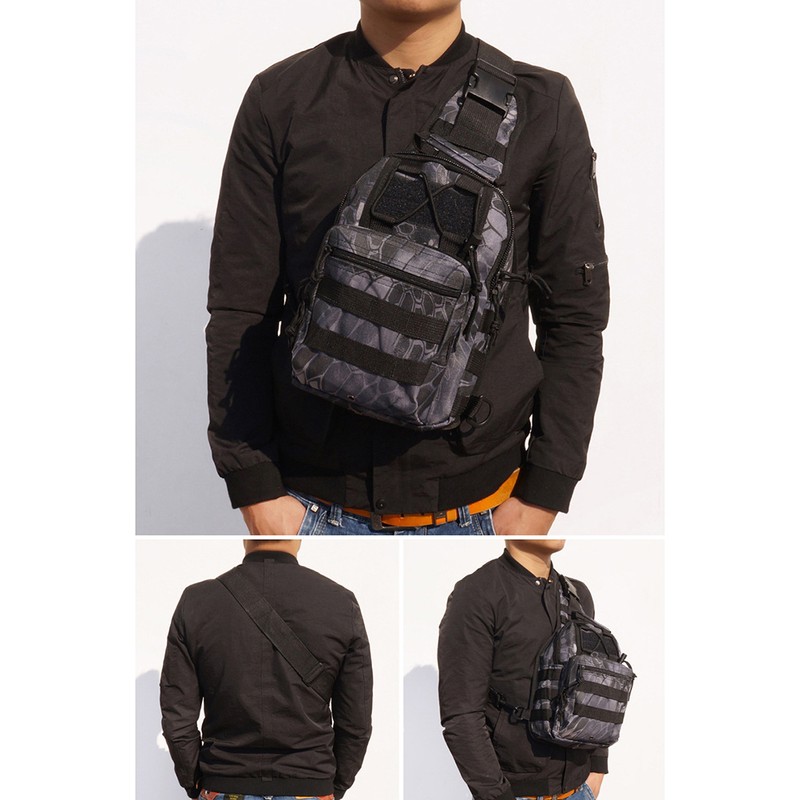 Outdoor Shoulder Military Backpack Camping Travel Hiking Trekking Bag