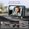 LUCKVIEW BM2 Car Camera for Baby, 5.2" 1080P Screen with