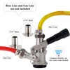 Hgkeke All 304 Stainless Steel Sankey Keg Coupler D System