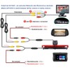 HD Auto Transporter Caravan Van Brake Light Roof Rear View