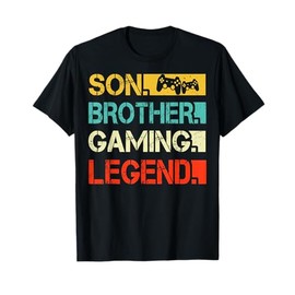 Gaming Gifts For Teenage Boys 8-12 Year Old Christmas Gamer T-Shirt