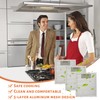 JAMHER 3 Pack W10915369 Range Hood Filter Replacement 5 Layer