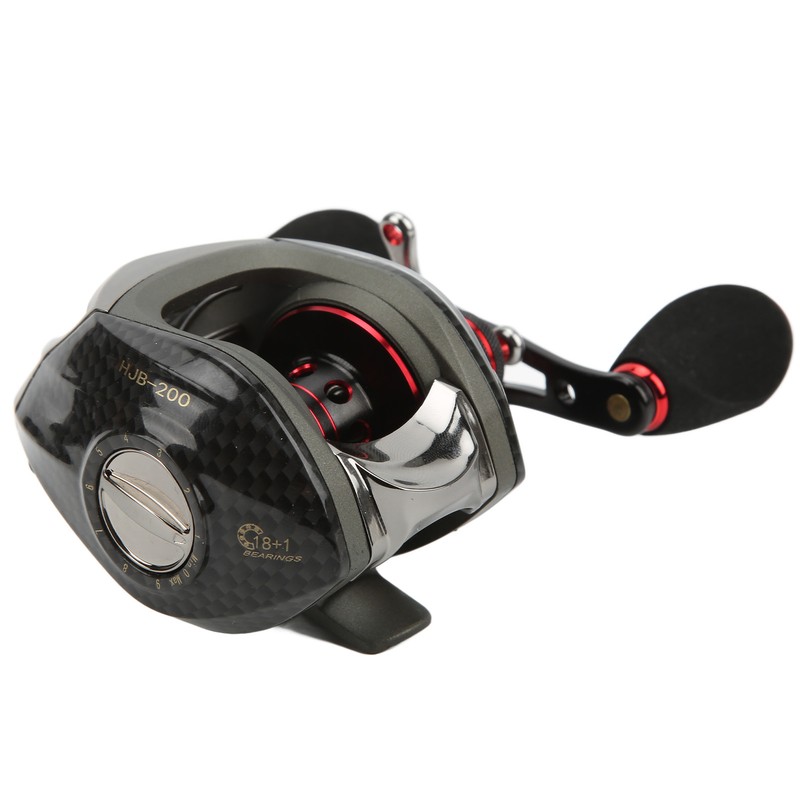 Baitcasting Reels Metal 18+1BB 6.3:1 Gear Ratio High Speed Fishing