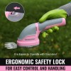 WORKPRO 2 in 1 Grass Shears & Shrubbery Trimmer Cordless