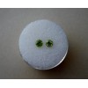 pinnaclediamonds Peridot Round Loose Faceted Natural Gem Pair 4mm each