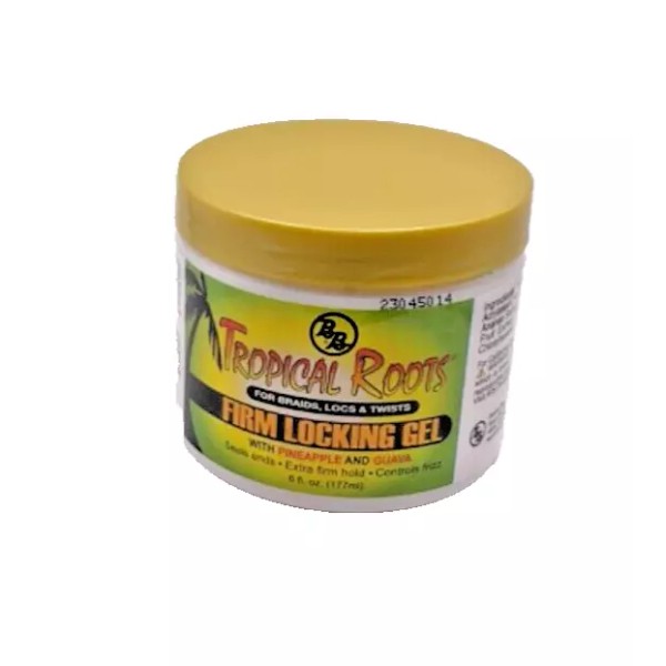 Bronner Brothers Tropical Roots Firm Locking Gel 6oz