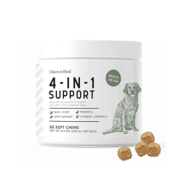 Chew + Heal All in 1 Dog Vitamin - 60