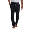Nautica Men's Knit Sleep Pant, True Black, Large