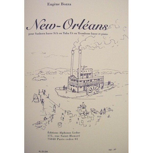 New-Orleans for Bass Saxhorn/Tuba/Bass Trombone and Piano