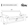 Easy-Going Sofa Slipcover Waterproof Couch Cover Non-Slip Sofa Cover for