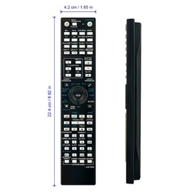 New Remote Control Replacement for Pioneer AV AXD7596 AXD7595 VSX-1020-K VSx-1023-K, VSX-1025-K,VSX-1128-K,VSX-2020-K,VSX-31,VSX-522,VSx-70,vsx-819H-K,VSx-822,VSx 920, VSx-LX53, VSX2020K, VSXLX53