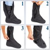SULPO Shoe Covers Waterproof with Zip - Reusable Rain Cover