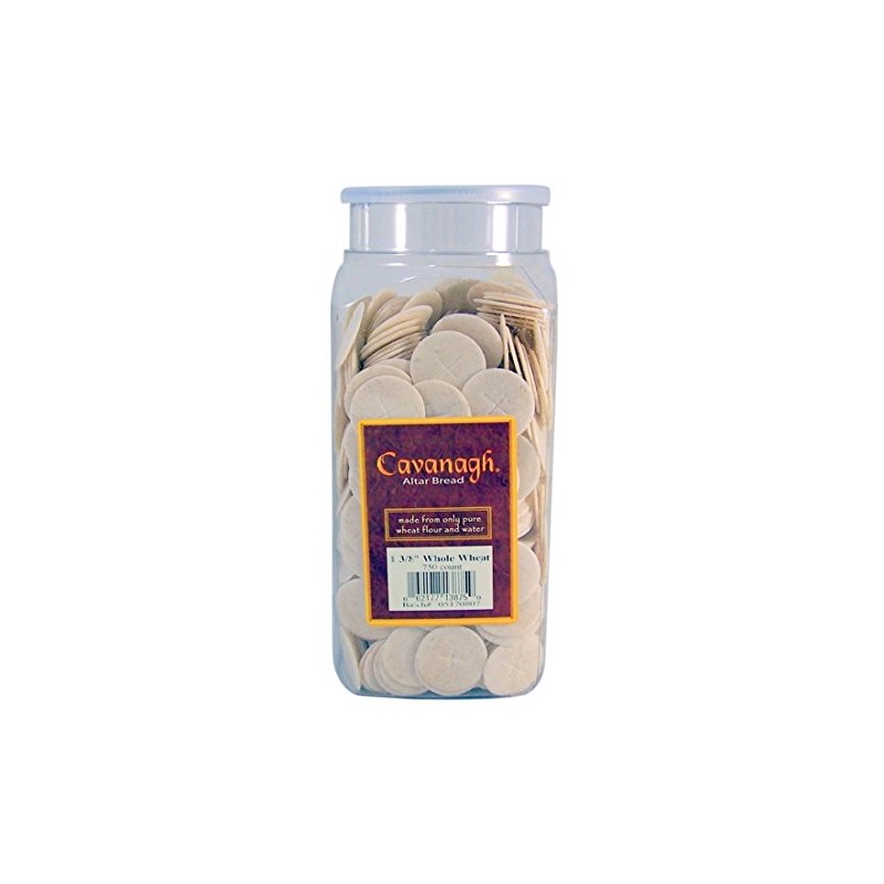 Cavanagh Altar Bread - 1 3/8" Whole Wheat - 750/Container