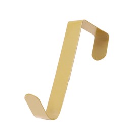 Toyland® Pack of 2-13cm Metal Over The Door Wreath Hangers - Ultra Slim - Seasonal Decoration Accessories