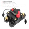 12V‑24V DC Circuit Breaker Auto Car Marine Boat Bike Stereo