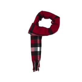 Datoni Plaid Scarf Wraps For Women Lightweight Men Cashmere Feel Luxurious Scarfs Warm Cozy Shawl Extra Soft (Red Plaid)