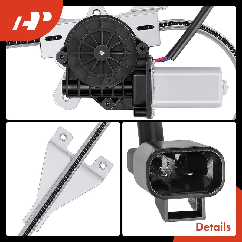 A-Premium Power Window Regulator with Motor Compatible with Kenworth T660