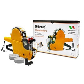 Ribetec Etiquetadora Marca Precios, Fecha,Cad y Lote Manual de 20 Dígitos 2 LíneaS RT- 6600