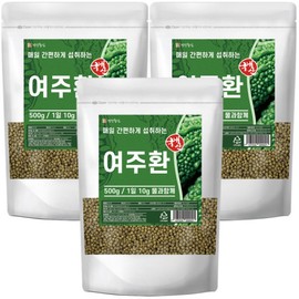 3 packs of 500g domestic Yeoju pills / 국산 여주환 500g 3개