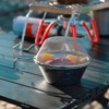 Camping Moon S-213-2P Camping Shell Stacking Monkey Stainless Steel Set
