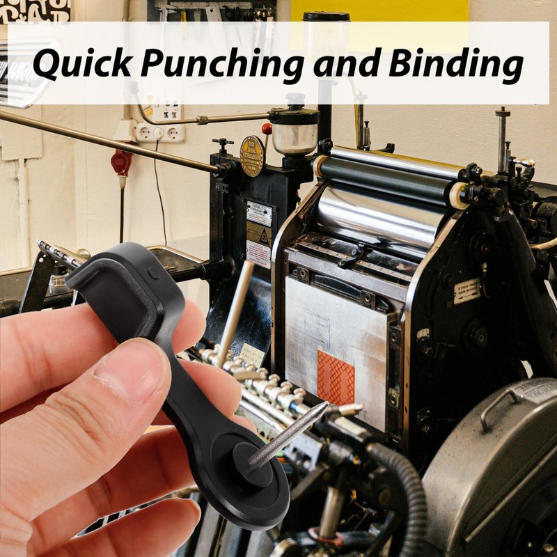 Operitacx Pack of 6 Bookbinding Sewing Puncher Needle Voucher Sewing