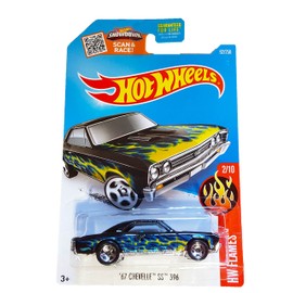 Hot WHeels - 92/250 - 2016 HW Flames 2/10 - '67 Chevelle SS 396