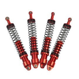 WEFEINO 4PCS 120mm RC Shock Absorber RC Damper Upgrade Parts for 1/10 RC Crawler Car Axial SCX10 90046 TRX4 TRX6 D90