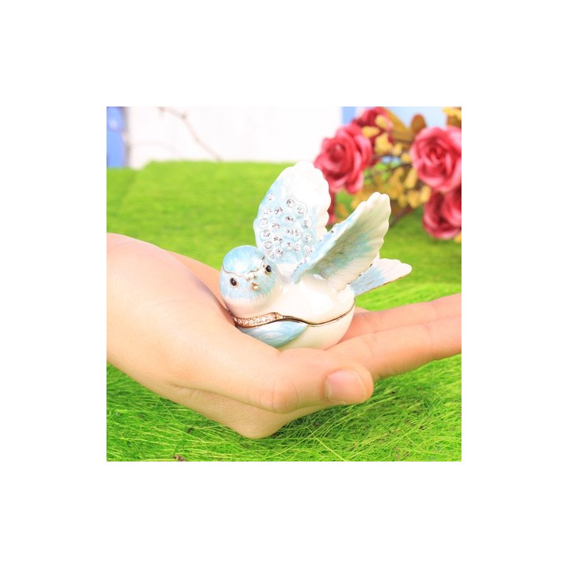 < Happiness Bird > pixia-su Jewelry Box