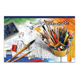 Block Dibujo Arte Estrella Constructico 20 Hojas Papel AB 135g