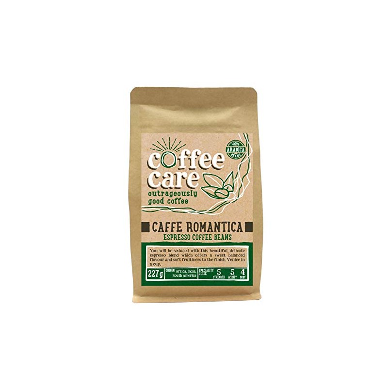 Espresso Beans - Caffe Romantica - Coffee Care - 227G