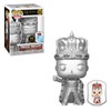 Funko Queen King Freddie Mercury Platinum Exclusive Pop! with Pin