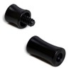 OKKO Juego de protectores de juntas de 3/8"-10, negro, para