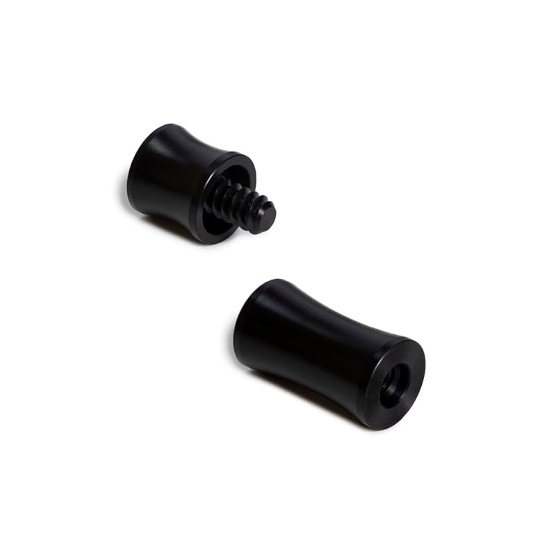 OKKO Juego de protectores de juntas de 3/8"-10, negro, para