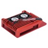 Aluminum Alloy Case Box with Dual Fan Heat Dissipation Accessory
