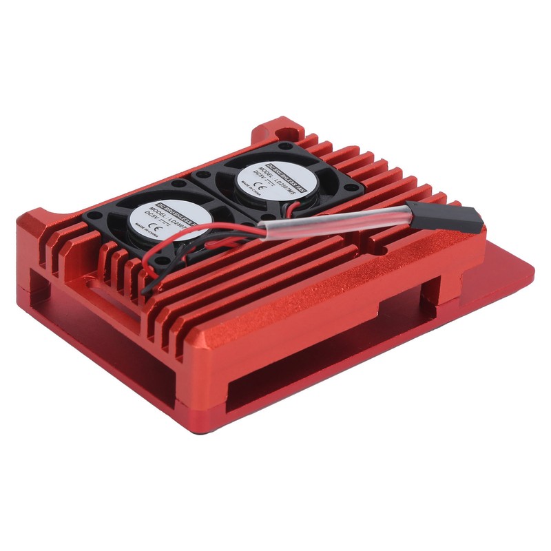 Aluminum Alloy Case Box with Dual Fan Heat Dissipation Accessory