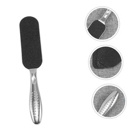 FOMIYES Stainless Steel Foot Callus Remover Foot Exfoliating Tool Double Sided Random Style