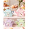 24 Piece Tea Party Favor Boxes, Teapot Shaped Treat Box,