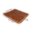 LALAFINA Cooling Sofa Mat Bamboo Sauna Mat Non-skid Backing for