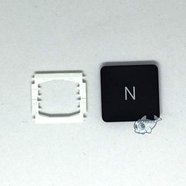 Dolphin.dyl(TM) Replacement Individual Key Cap for US MacBook Pro A1706 A1707 A1708 Key Cap with Hinge (N)