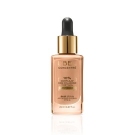 L'BEL - Concentré Total Base de Maquillaje Color Almendra 230N 26ml, Poder Sérum Antiedad, Efecto Lifting, Protección FPS 15, con Colágeno, Alta Cober