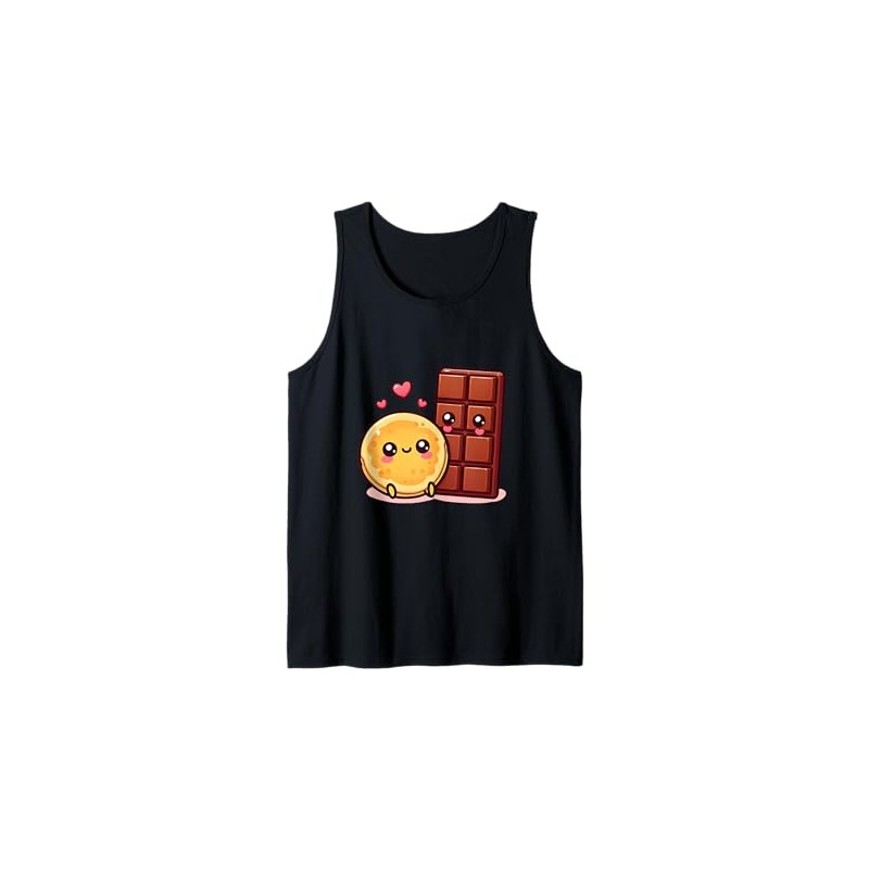 Choco And Pancake Couples Love Tank Top