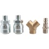 AB Tools Airline Y Piece 3 Way Euro Quick Release