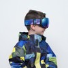 Nordik Freya Kids Ski Goggles((Matte Black/Blue Lens)