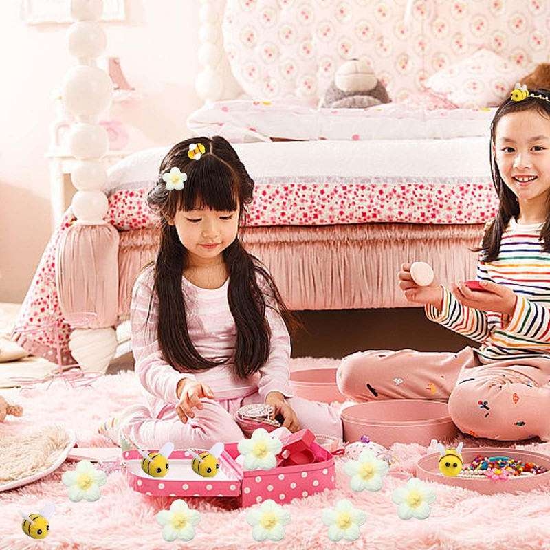 Vimmvid 50 Stück Bienen Deko, Bienen Flügel Biene Kuscheltier Süße