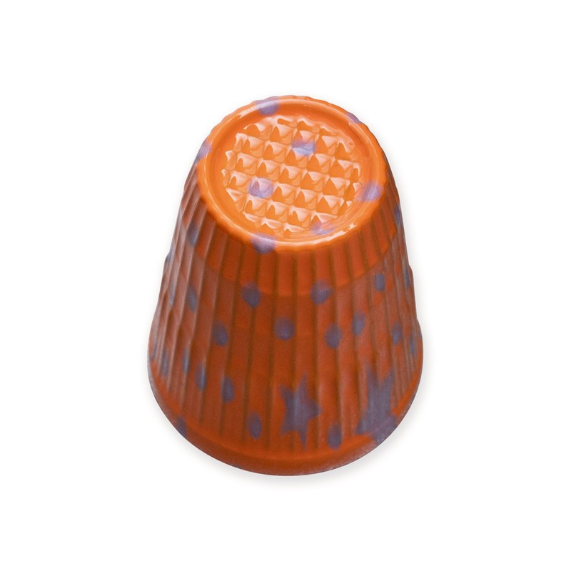 Prym 431155 Thimble Orange Diameter 15 mm
