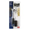 SK11 SRD-222 Slim Ratchet Screwdriver, 5 Bits Included, 52 Gears