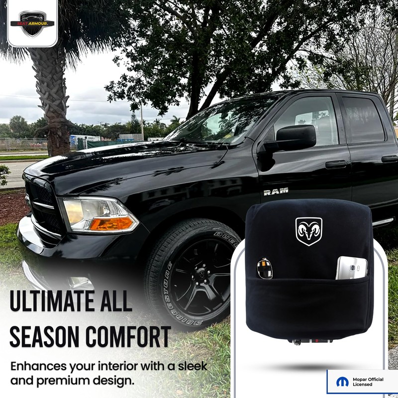 Premium Console Armrest Cover for Ram (2014-2021) – Soft, Machine