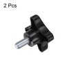 QUARKZMAN Pack of 2 Star Handles M10 x 20 mm