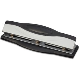 Staples Brand High End 3 Hole Adjustable Punch