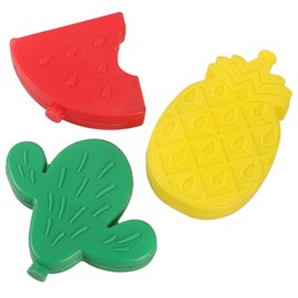 jojofuny 3pcs Cooler Ice Packs Ice Crystal Boxes Reusable Freezer Packs Pineapple Watermelon Cactus Shaped Cooler Ice Blocks Cool Packs for Lunch Boxes Camping Picnic Shipping
